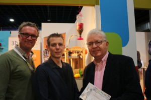 Louis Smits (rechts), Martijn Sulsters (midden), Ronald Scheer (links).